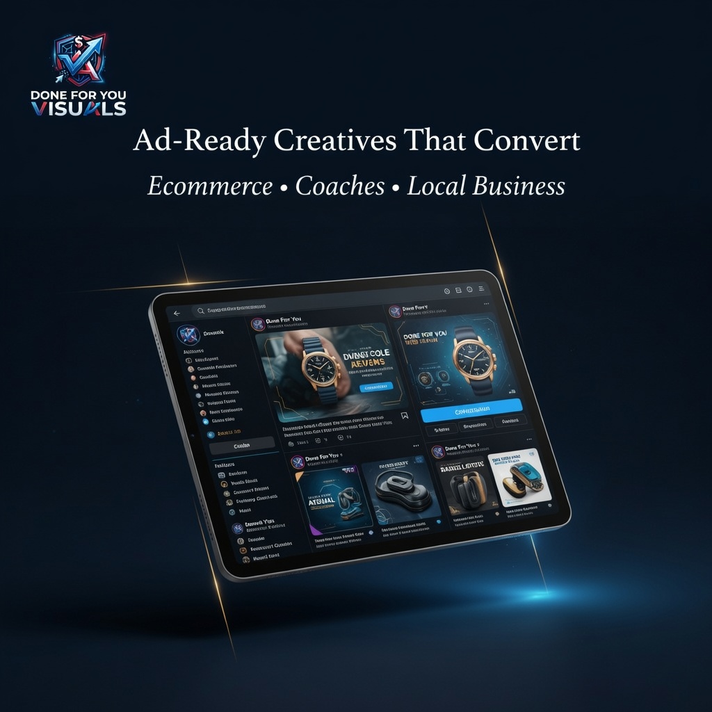Portfolio proof board for ads